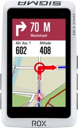 Ordenador gps sigma rox 12.1 evo blanco