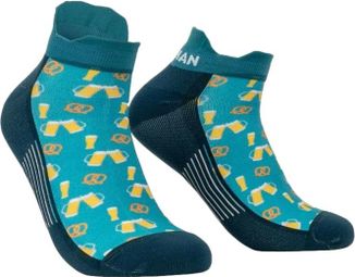 Chaussettes Nathan Bright Teal Beer Vert