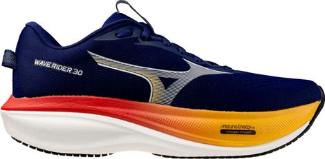 Zapatillas de running Mizuno Wave Rider 30 azul/naranja para hombre