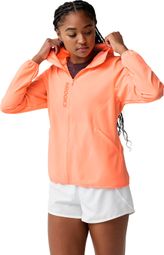 Chaqueta cortavientos Brooks Canopy rosa para mujer