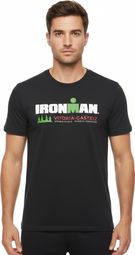 Ironman Vitoria Zwart Heren T-Shirt Korte Mouw