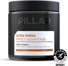 Complément Alimentaire Pillar Ultra Omega - Orange - 90 Gelules