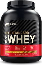 100% Whey Gold (2 27 Kg) | Optimum Nutrition | Chocolat Peanut Butter |  Whey Protéine