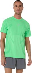 Asics Road Seamless T-shirt met korte mouwen, groen, heren