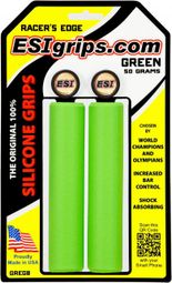 Coppia di verde 30 millimetri ESI Grips silicone RACER'S