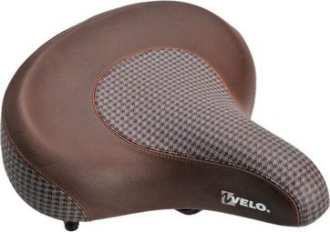 Selle de vélo Fatbike électrique hommes/femmes - Selle de vélo Cruiser - Marron