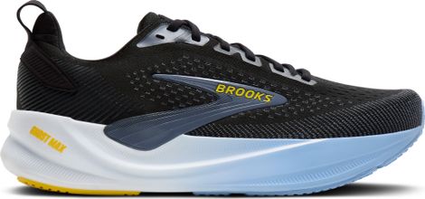Brooks Ghost Max 4 Running Shoes, Black/Blue, Men's