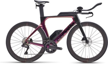 Bicicleta de triatlón Cervélo P Shimano Ultegra Di2 12V 700 mm Morada