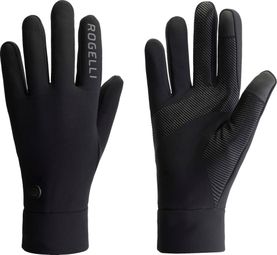 Gants de vélo Hiver -  Hommes Femmes - Noir - Rogelli Essential Thermal