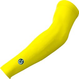 Manchettes de Cyclisme Thermiques - Jaune