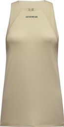 Women's tank top Gore Wear Contest 2.0 Beige