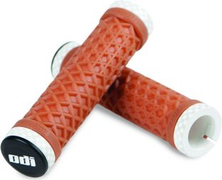 Pair of Odi Vans 130mm Brown/White Grips