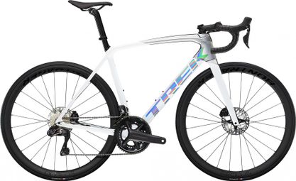 Vélo de Route Trek Emonda SL 7 Shimano Ultegra Di2 12V 700 mm Blanc / Quicksilver 2023