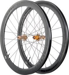 Paire de roues Progress A-Prime Disc Noir/Light Bronze | 12x100/12x142 | Center Lock