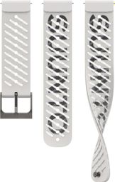 Bracelet de montre Silicone Suunto Athletic 5 22mm S+M Pearl White - Blanc