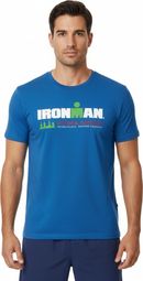 Ironman Vitoria Heren Royal Blauw Korte Mouw T-Shirt