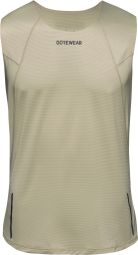 Men's tank top Gore Wear Contest 2.0 Beige