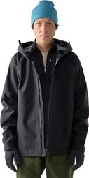 Uomo Haglöfs Front Proof II Giacca impermeabile con cappuccio Nero