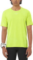 Salomon Sense Aero Graphic korte mouwen shirt voor heren, groen