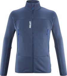 Millet Fusion Grid Fleece Blue