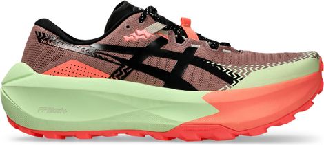 Asics Trabuco Max 5 Trail-Laufschuhe für Herren, rot/grün