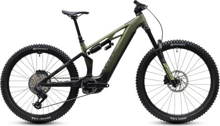 VTT Électrique Tout-Suspendu Cube Stereo Hybrid One77 HPC TM 800 Sram AXS 12V 800 Wh Bosch 120 Nm 29/27.5'' Vert Reed 2027