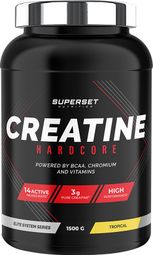 Creatine Hardcore (1 5kg) - Superset Nutrition - Tropical - Créatines