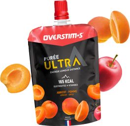 Purée énergétique Overstims Ultra Abricot/Pomme - 90g