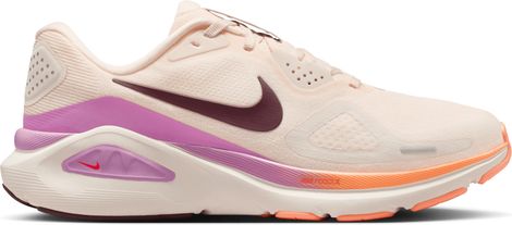 Nike Structure 26 hardloopschoenen, beige/roze, dames