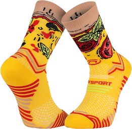 BV Sport Collector ''Nutrisocks'' Pizza Socks Yellow / Multicoloured