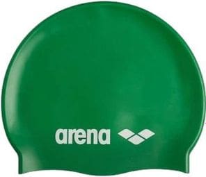 Arena Classic Silicone Schwimmkappe Grün