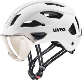 Uvex Stride Visor stadshelm, wit