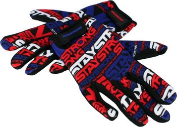 Gants Stay Strong Mash Up V3 Adulte Rouge/Blanc/Bleu T.L