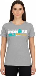 Dames Ironman 70.3 Mallorca Grijs Korte Mouw T-Shirt