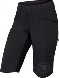 Endura SingleTrack II Black Women's Shorts