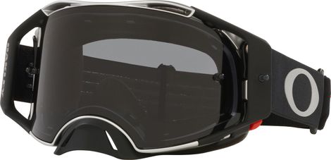 Occhiale Oakley Airbrake MX Tuff Blocks Black Gunmetal - Dark Grey / Ref: OO7046-C3