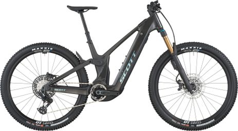 Scott Patron 900 Ultimate Full-Suspension Electric Mountain Bike with SRAM AXS 12-speed, 800 Wh Bosch battery, 100 Nm, 29-inch wheels, Black Carbon