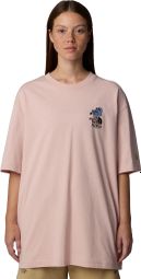 T-shirt Oversize Unisexe The North Face Mountain Cleanup Rose
