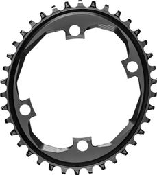 AbsoluteBlack Narrow Wide 110BCD Ovales Kettenblatt für Sram Apex Antriebe Schwarz