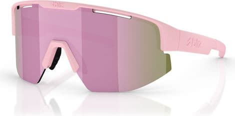 Bliz Matrix Brille Hellrosa - Spiegelglas Rosa