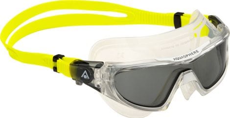 Maschera Nuoto Aquasphere Vista Pro.A Trasparente / Giallo - Lenti Scure