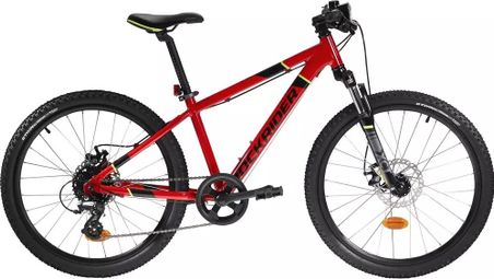 MTB per bambini ROCKRIDER ST 900 24'' 9-12 anni Rosso