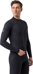 Maglia a maniche lunghe Castelli Thermowoven nera da uomo