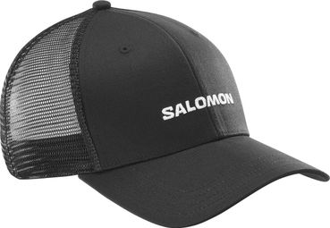 Salomon Logo Trucker Cap Zwart