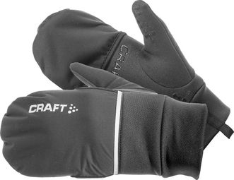 Guanti Craft Hybrid Weather - Nero