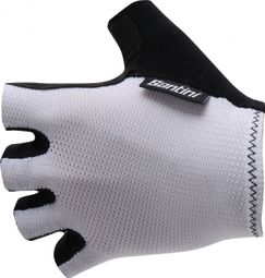 Gants Santini Brisk Mesh Summer Blanc