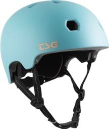 TSG Meta Solid Satin Light Blue Urban Helmet