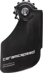 Ceramicspeed OSPW Aero Coated Derailleur Kooi voor Shimano Dura Ace 9100 / 9150 - Ultegra 8000 / 8050 Zwart