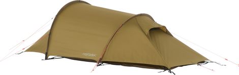 Nordisk Halland 2 PU (2.0) Tienda de campaña verde para 2 personas