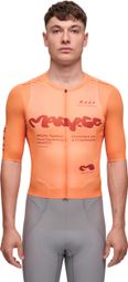 Maap Strata Pro Air 3.0 Men's Short-Sleeve Jersey, Orange